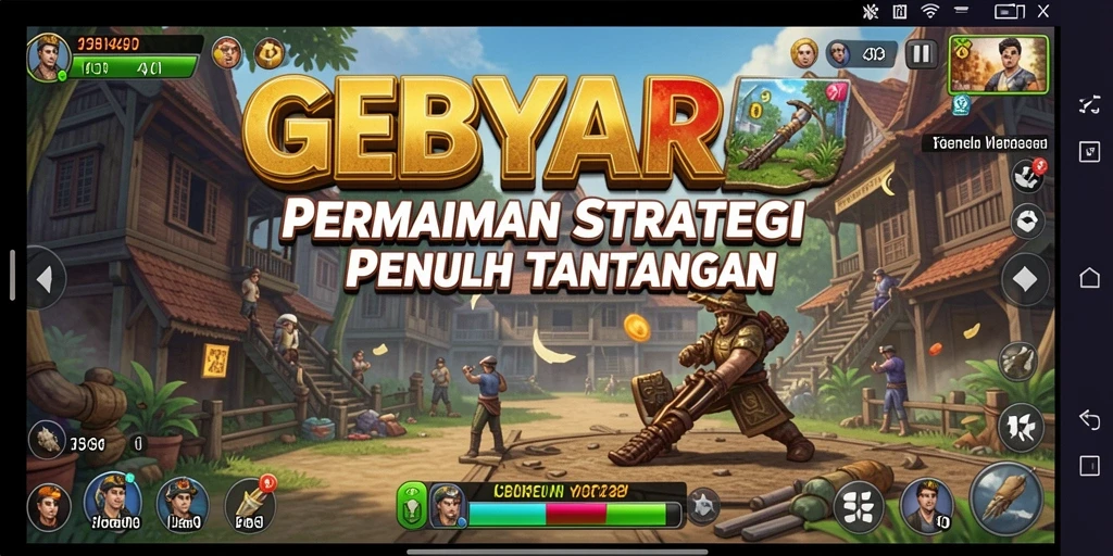 Tampilan gameplay SLG yang menarik dan strategis.