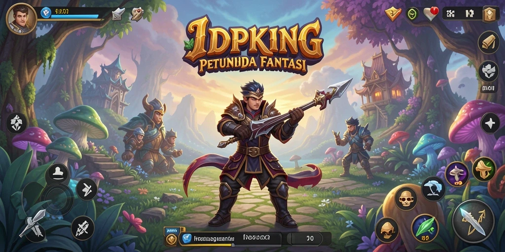 Tampilan gameplay IDPKING yang menarik dan penuh petualangan.
